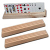 Set of 2 Wooden Playing Card Holders – Handmade Game Night Essentials